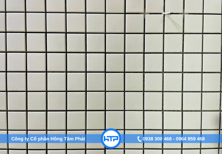 Ứng dụng ốp gạch mosaic cho khu vực WC của penthouse Bình Thạnh