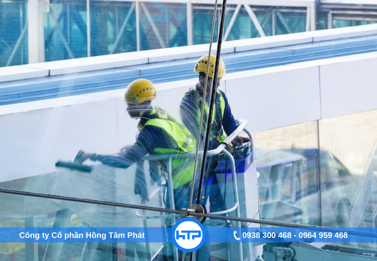 HTP đảm bảo vệ sinh kính nhanh chóng để duy trì hoạt động phía trong TTTM