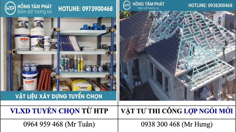 Kỹ thuật Lợp mái ngói mới chuyên nghiệp đảm bảo khoảng cách lito chính xác.