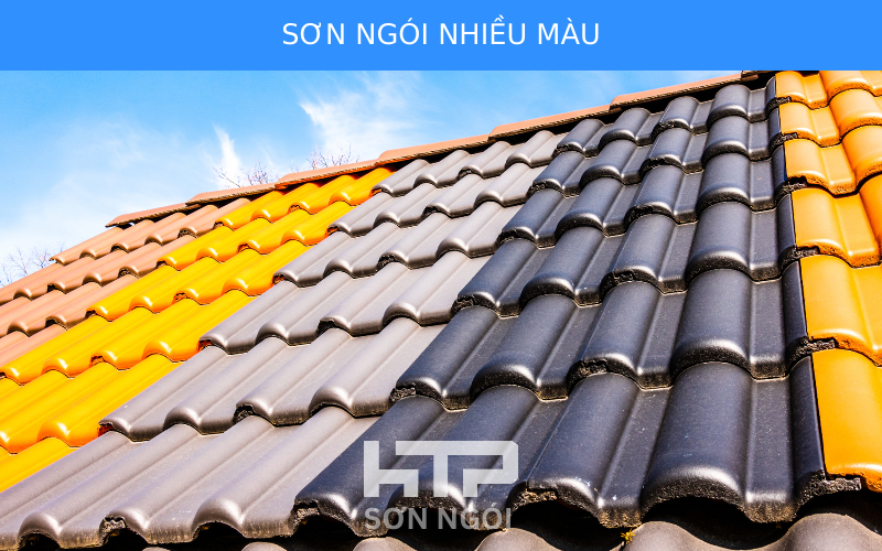 Sơn nhiều màu mới giúp ngôi nhà trở nên bắt mắt hơn