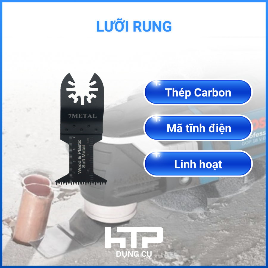 Lưỡi cưa cắt rung mỏng