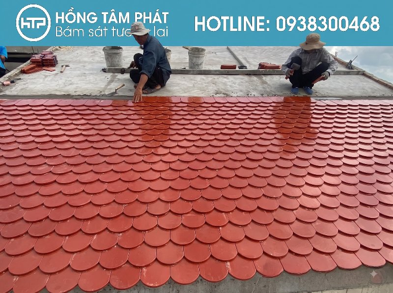 Gọi ngay 0938300468 tư vấn Lợp Ngói Trên Mái Bê Tông trọn gói giá tốt.
