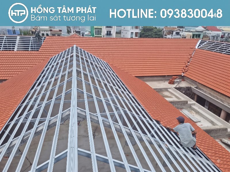 HTP Hướng Dẫn Kỹ Thuật Lợp Ngói giúp tránh bẫy dột nước mùa mưa.