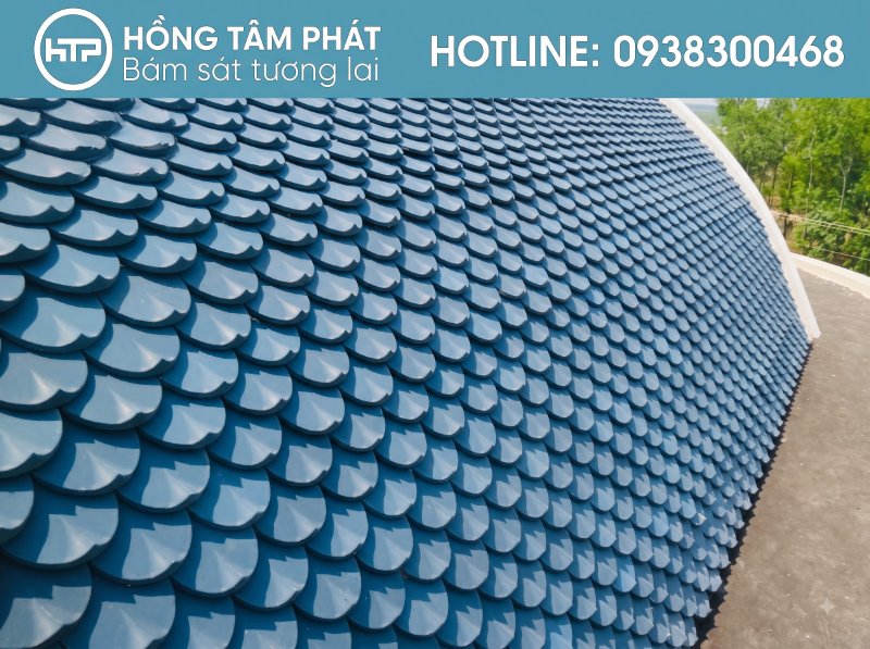 Yên tâm tuyệt đối khi lựa chọn Lợp Ngói Trên Mái Bê Tông của HTP.