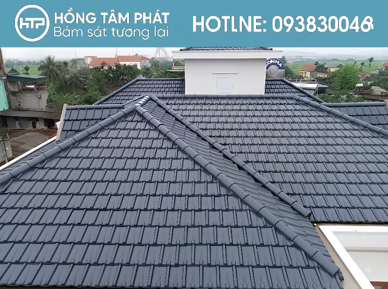 Hướng dẫn Cách Lợp Ngói Sóng chuẩn xác giúp mái nhà thẳng hàng đẹp.