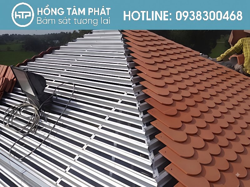 Áp dụng Hướng Dẫn Kỹ Thuật Lợp Ngói Vảy Cá tạo độ bền chắc dài lâu.