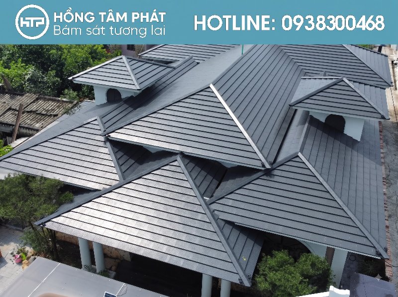 Học Cách Lợp Ngói Phẳng đúng tiêu chuẩn để đảm bảo độ thoát nước tốt.