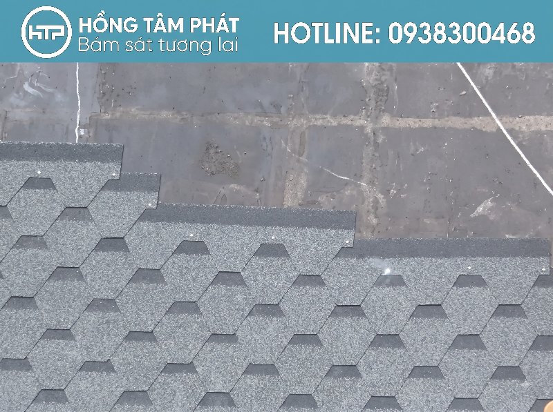 Ưu điểm vượt trội khi Lợp Ngói Trên Mái Bê Tông dán hồ liên kết chặt.
