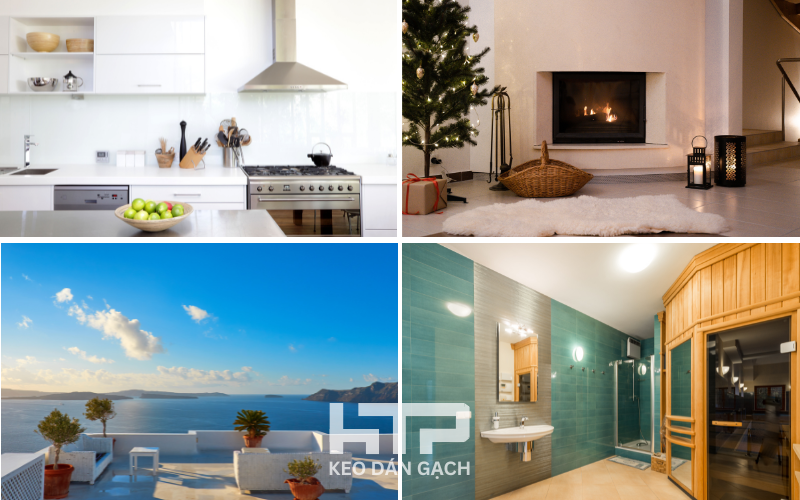 Keo dán gạch chịu nhiệt hỗ trợ ốp lát gạch/đá ở khu vực bị ảnh hưởng nhiều từ môi trường