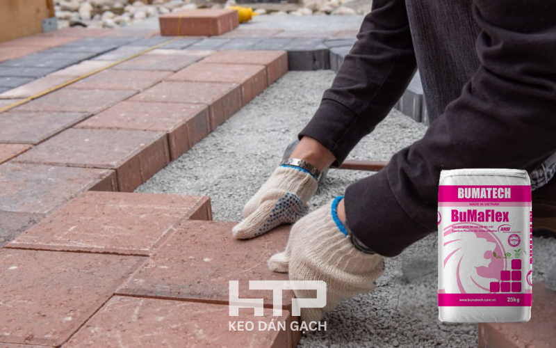 Dòng keo dán gạch Bumaflex có khả năng đàn hồi cao