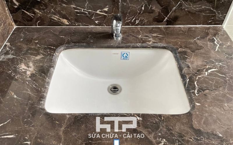 Thay thế lavabo rời giúp dễ dàng vệ sinh và sửa chữa