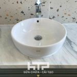 Thay thế lavabo rời giúp dễ dàng vệ sinh và sửa chữa