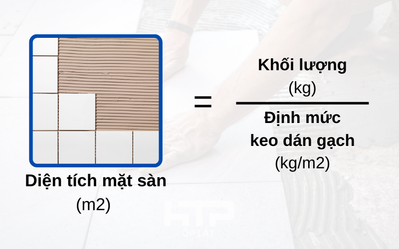 Công thức pha keo dán gạch tiết kiệm và hiệu quả