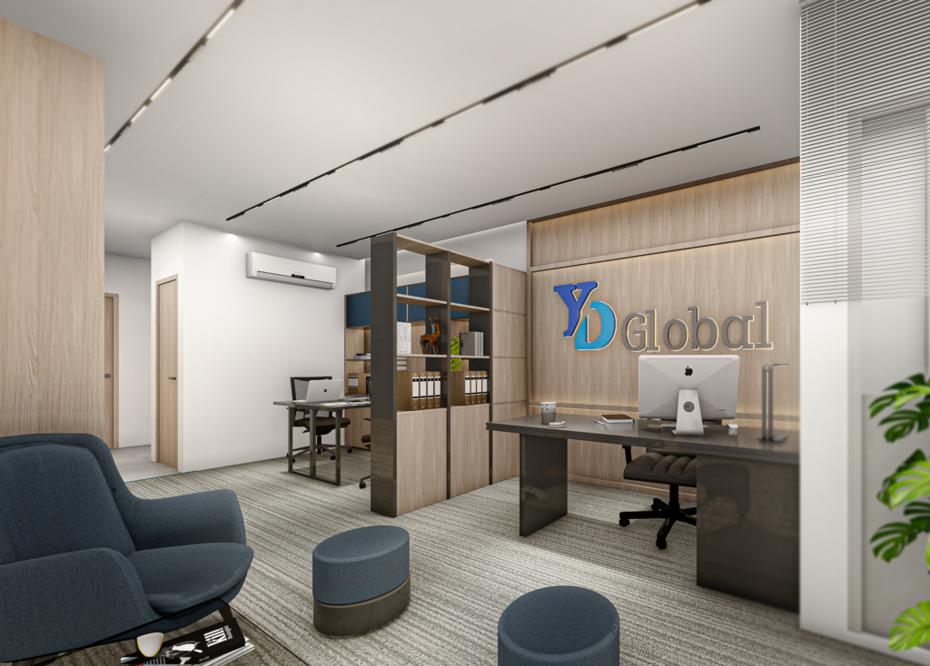Cải tạo nội thất văn phòng YD Global