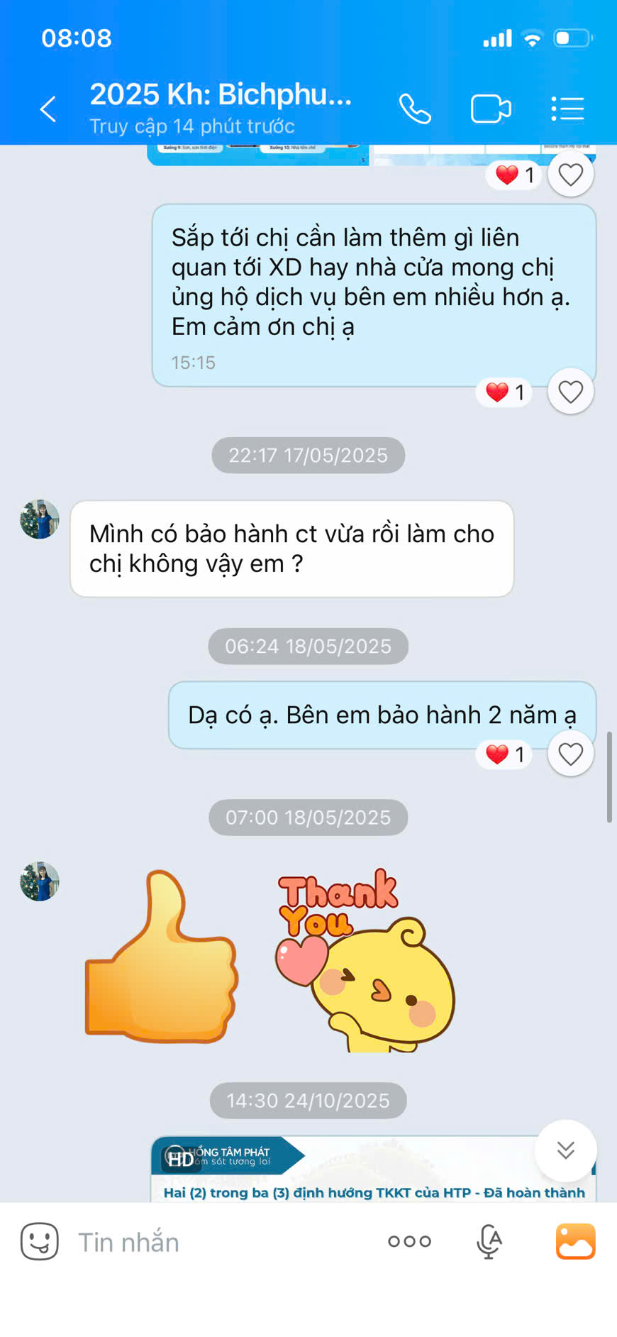 Review khách hàng