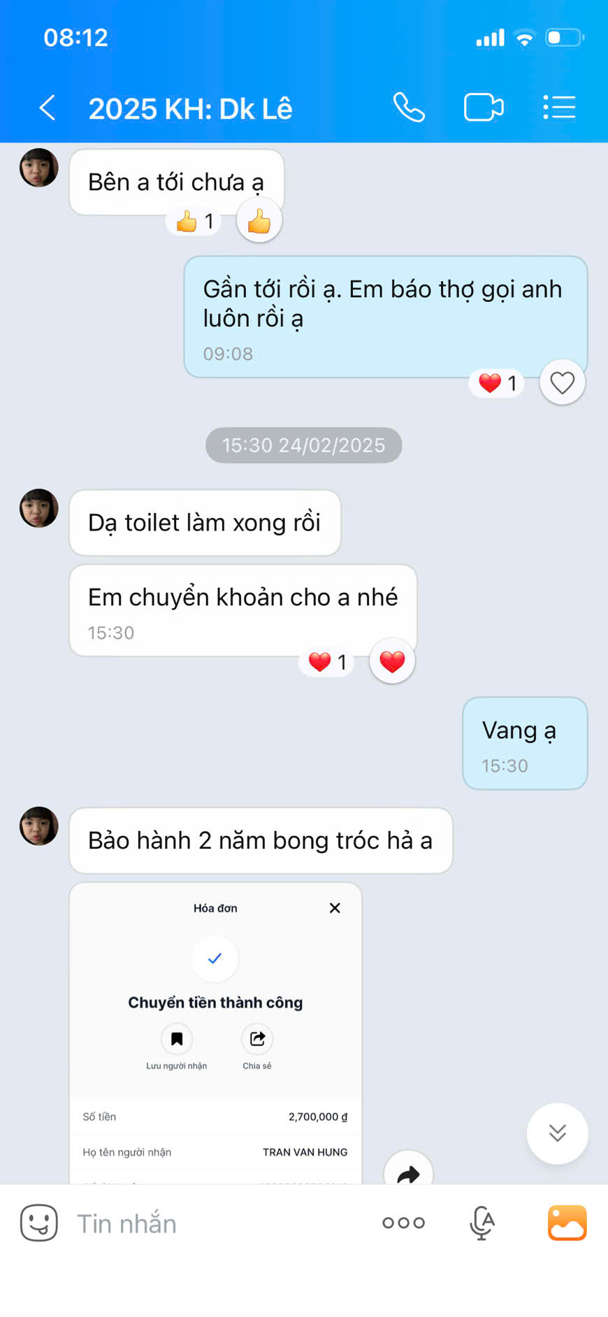 Review khách hàng