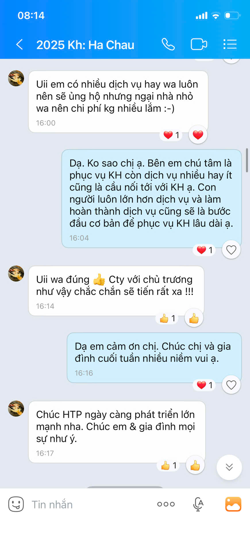 Review khách hàng