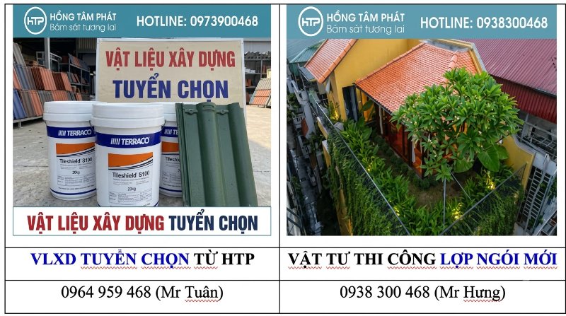 Tối ưu ngân sách xây dựng nhờ lựa chọn Lợp mái ngói mới chuyên nghiệp HTP.