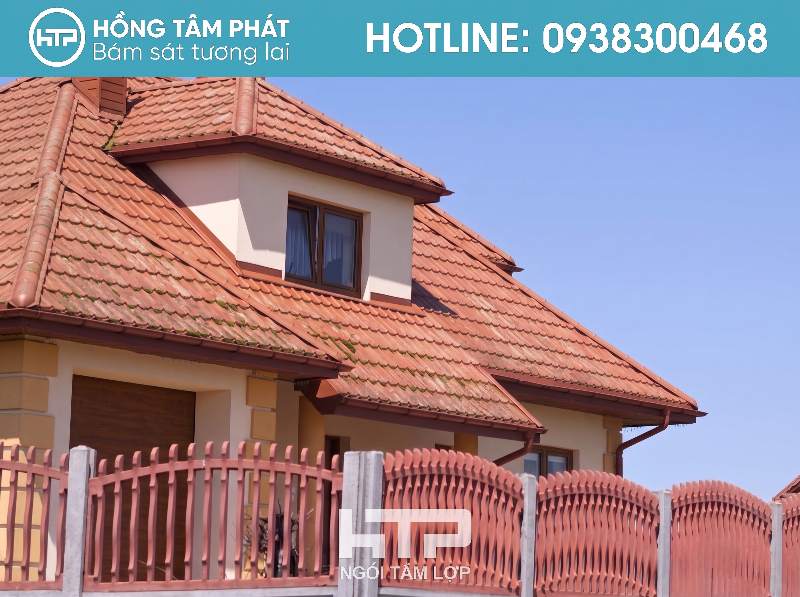Vật tư mái ngói đa dạng đáp ứng mọi nhu cầu thiết kế kiến trúc.