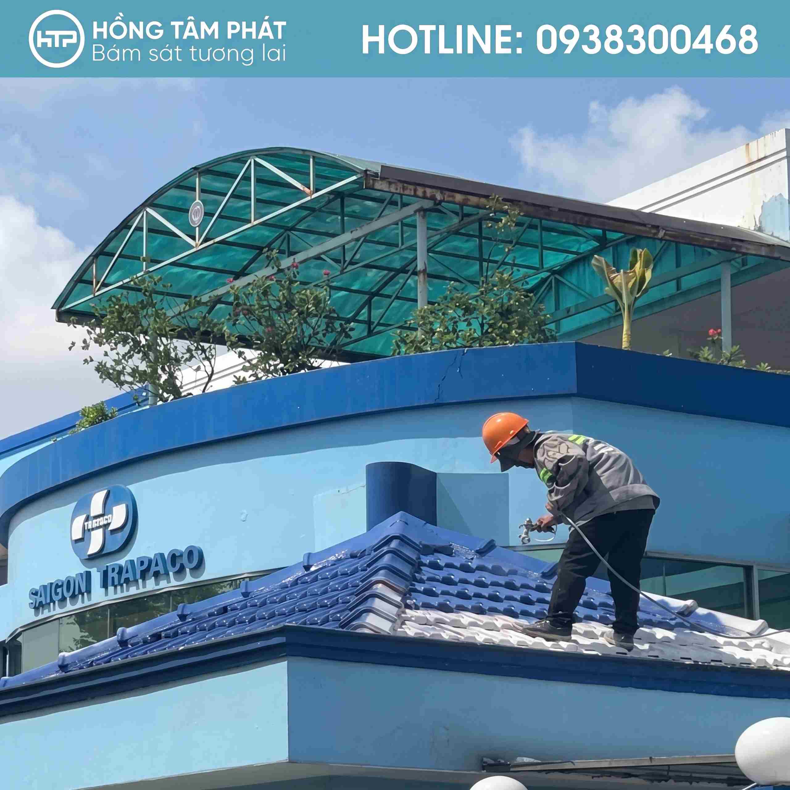 Sơn mái ngói xưởng Vĩnh Lộc mang lại diện mạo mới đầy sức sống.