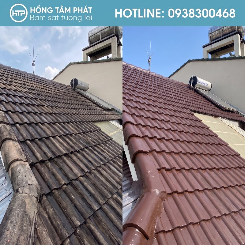 Công trình hoàn mỹ khẳng định năng lực của CHUYÊN GIA PHỤC HỒI MÁI NGÓI uy tín.
