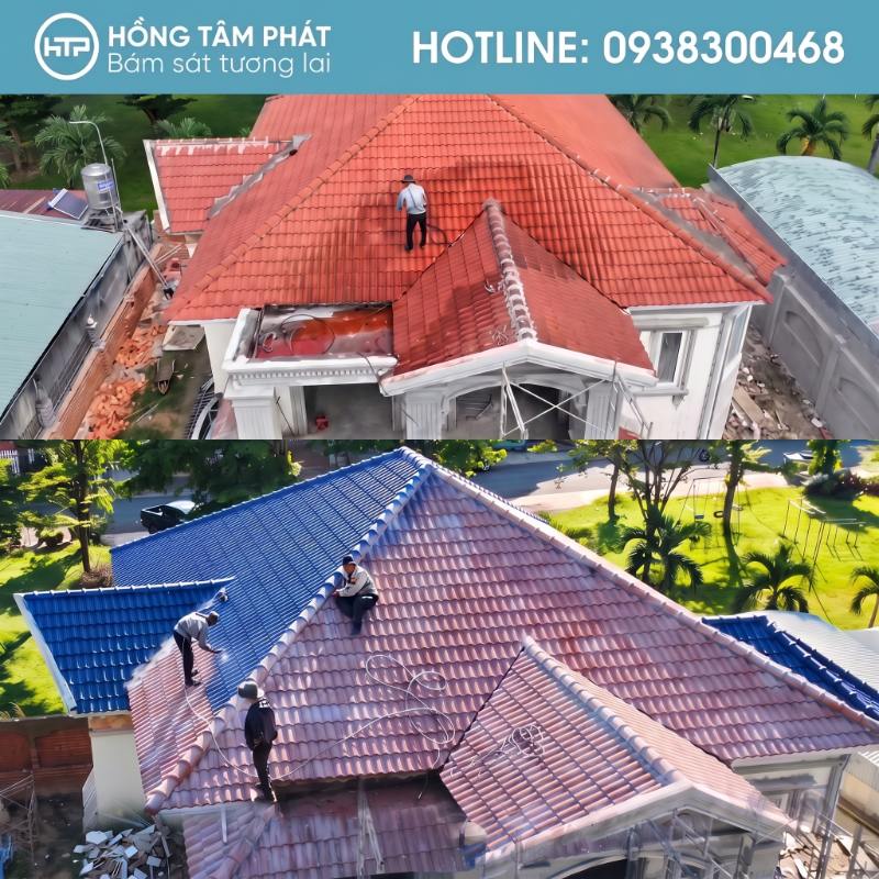 Phương pháp thi công độc quyền từ CHUYÊN GIA PHỤC HỒI MÁI NGÓI Hồng Tâm Phát.