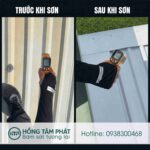 Kết quả mái tôn không còn rỉ sét và không gian bên trong luôn mát mẻ.