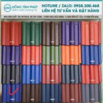 Việc sơn mái ngói xưởng Vĩnh Lộc giúp chuyển từ màu đỏ sang màu xanh.