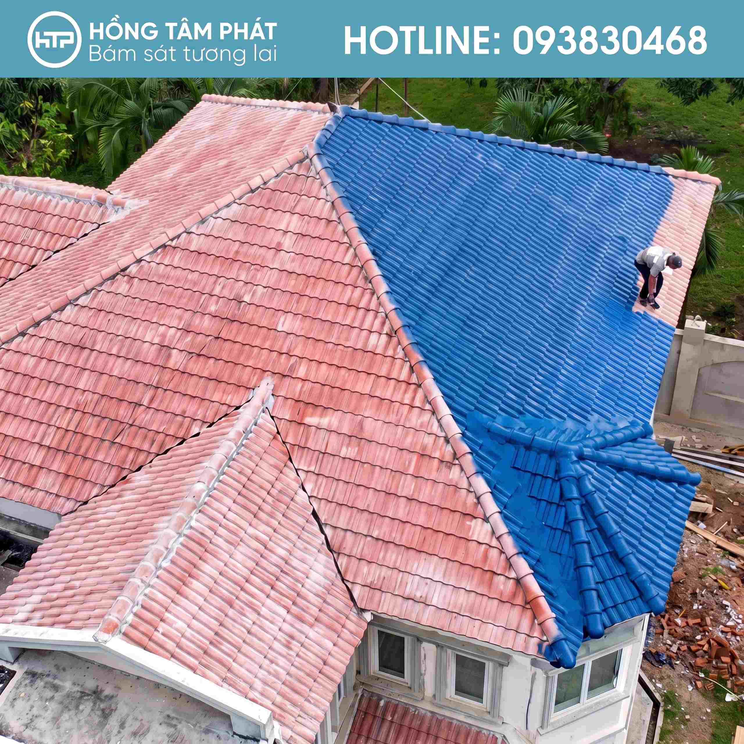Việc phủ sơn màu 2 lớp mang lại màu sắc tươi mới và lâu phai màu.