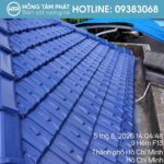 Sơn mái ngói xưởng Vĩnh Lộc mang lại diện mạo mới đầy sức sống.