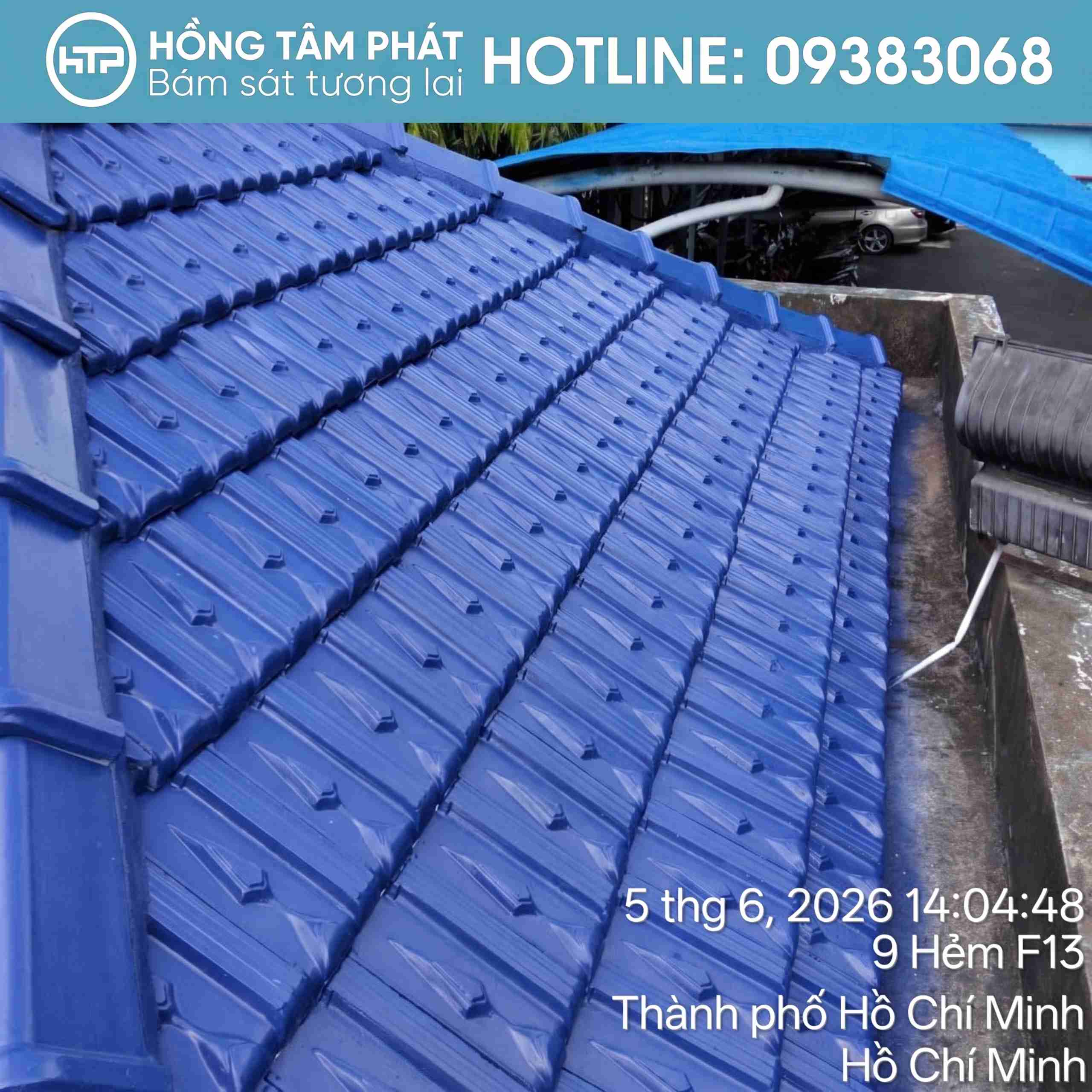 Sơn mái ngói xưởng Vĩnh Lộc mang lại diện mạo mới đầy sức sống.