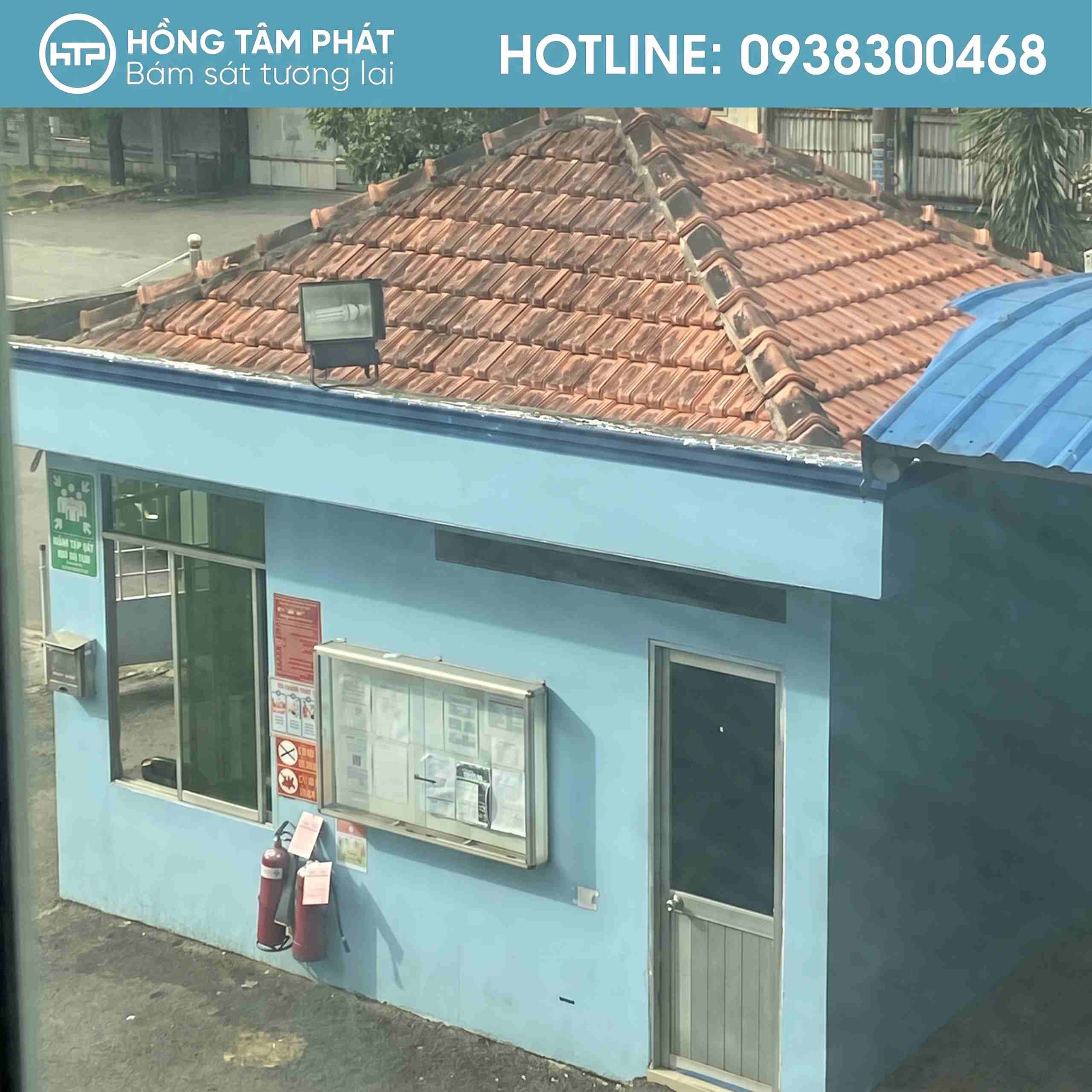 Dịch vụ của HTP nhận sơn mái ngói xưởng Vĩnh Lộc đổi màu theo yêu cầu.
