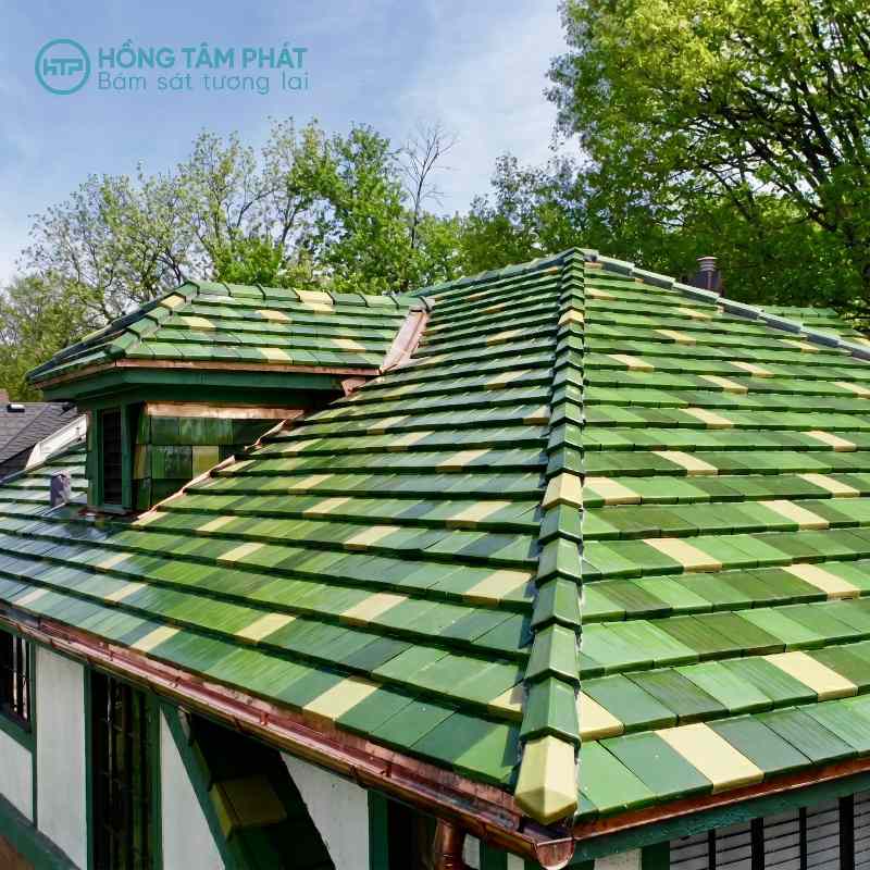 Gia chủ dễ dàng tham khảo bảng màu sơn mái ngói đẹp 2026 xu hướng mới.