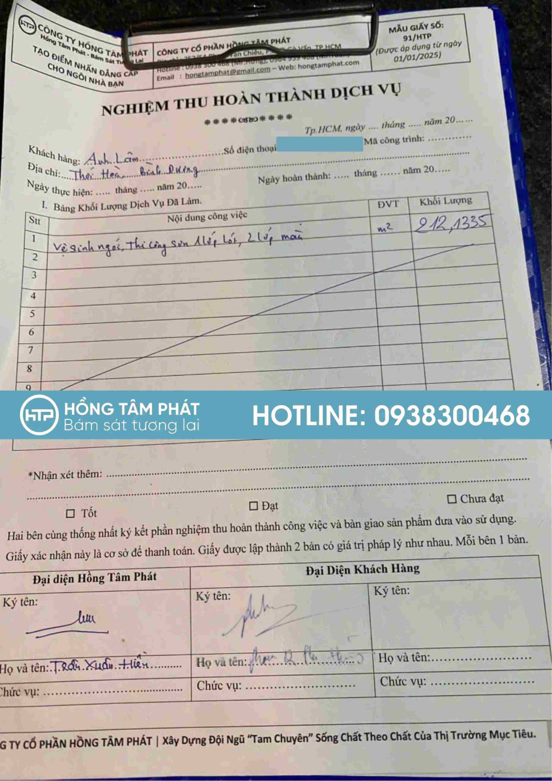 Kết quả công trình khiến chủ biệt thự Bến Cát vô cùng hài lòng.