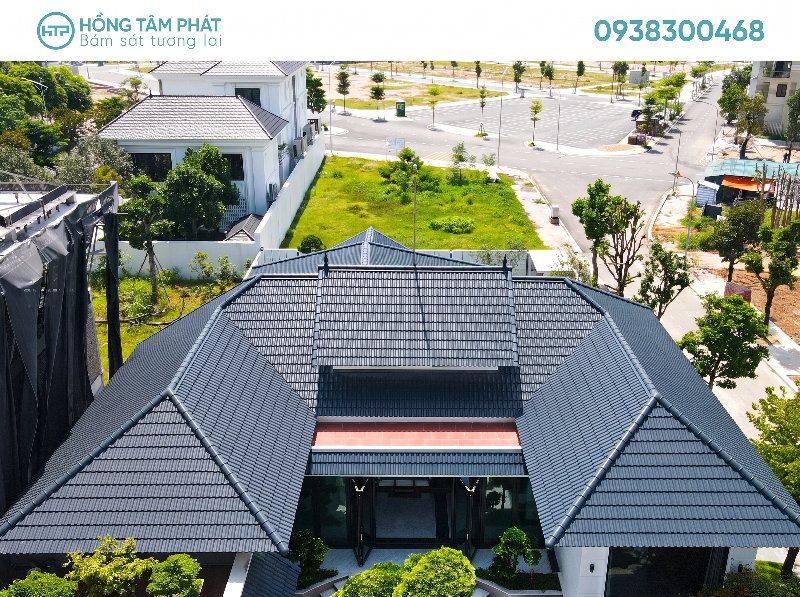 Giải pháp sơn phủ thế hệ mới giúp duy trì màu sắc mái ngói đẹp bền lâu.