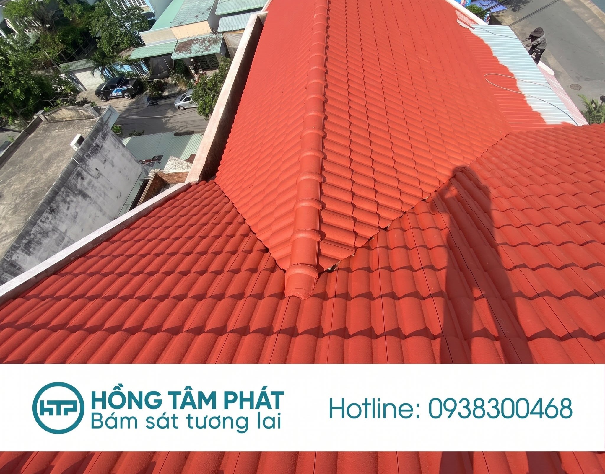 Độ bền vượt trội nhờ vật liệu sơn cho mái ngói chính hãng từ châu Âu.