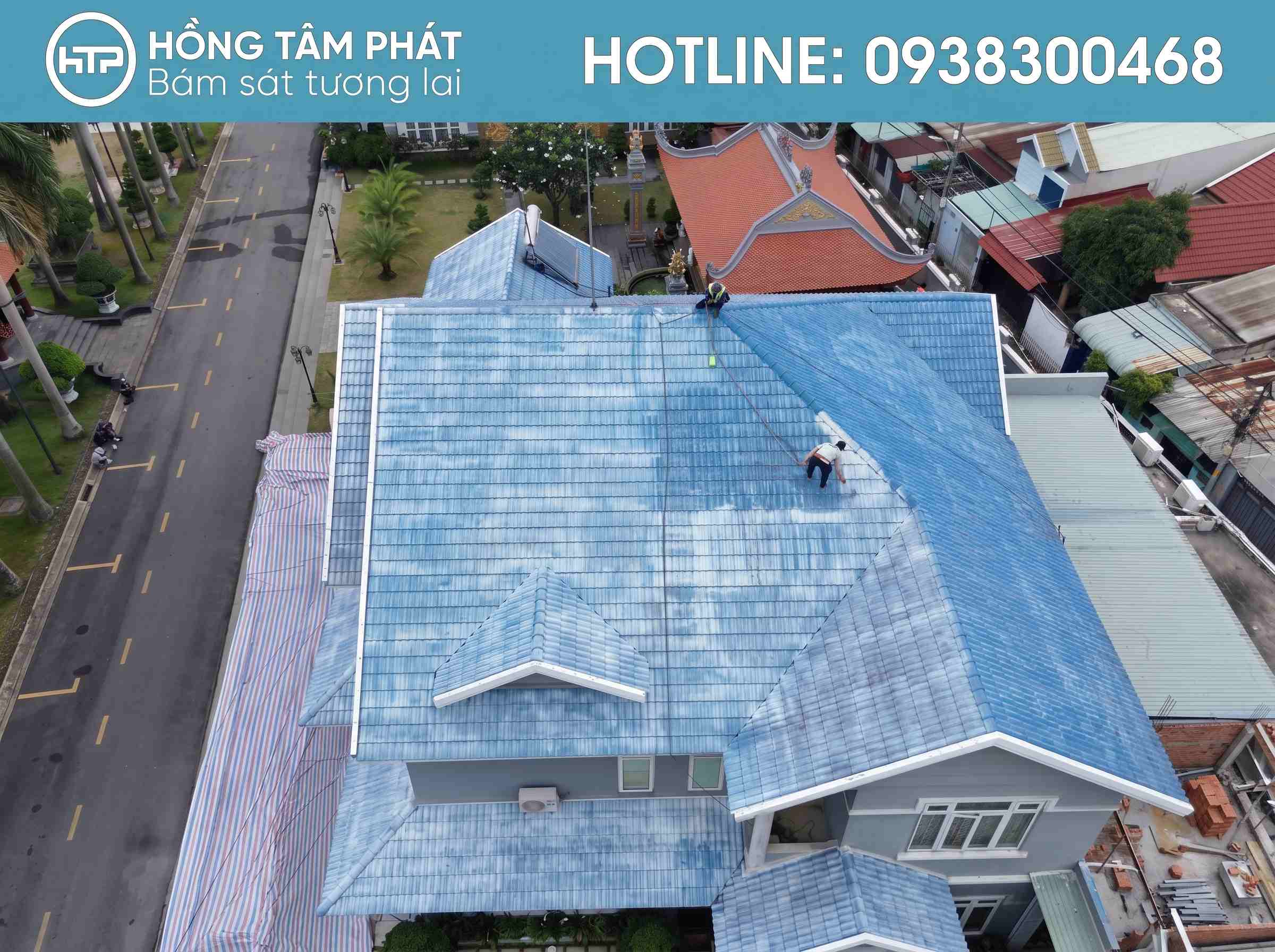 Sơn lót sau khi vệ sinh sạch