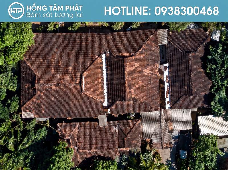 Vật tư mái ngói cao cấp có khả năng chống nóng và cách nhiệt tốt.