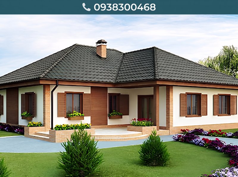 Đội thợ chuyên nghiệp đang chăm chút từng chi tiết cho mái ngói đẹp hoàn hảo.