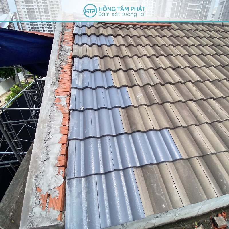 Việc cải tạo mái ngói kịp thời sẽ ngăn chặn tình trạng thấm dột.