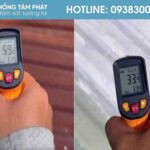 Sơn tôn chống nóng nhà xưởng đem lại hiệu quả làm mát tức thì.
