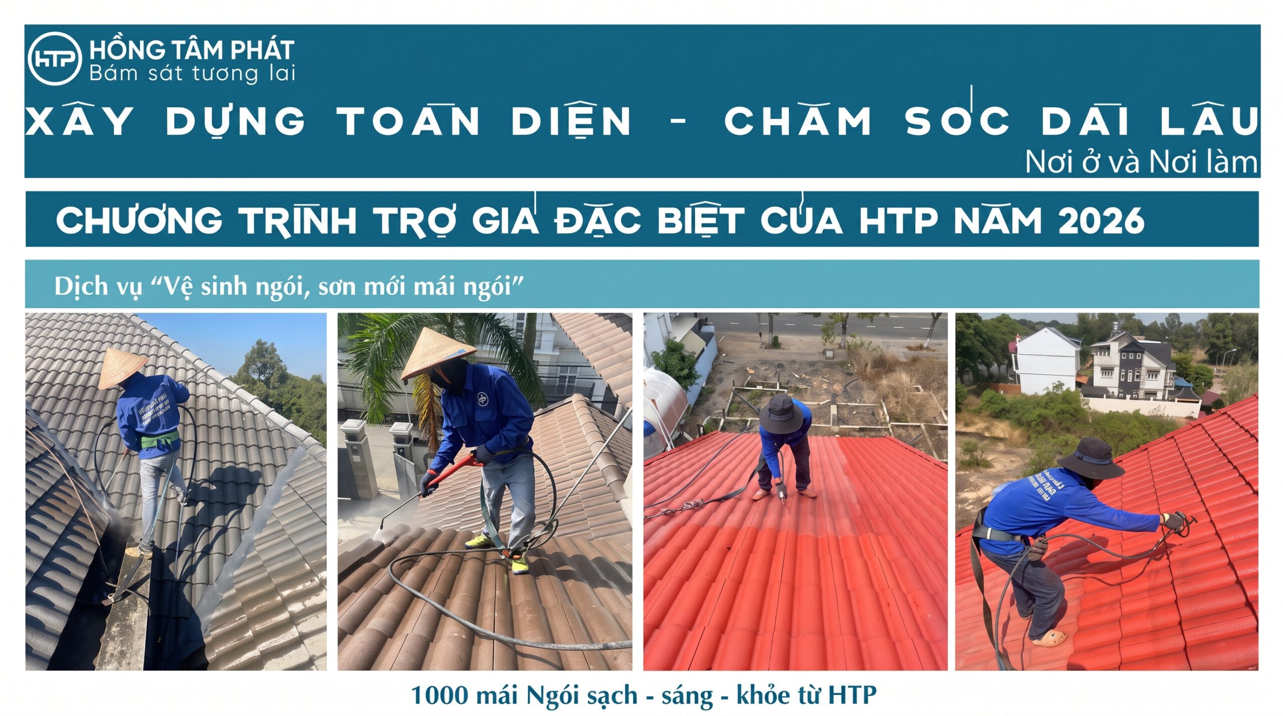 Liên hệ hotline 0938300468 nhận Bảng Giá vệ sinh Mái Ngói ưu đãi trọn gói.