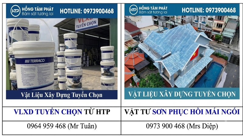 Mái ngói phai màu sẽ được xử lý sạch qua Sơn terraco phục hồi mái ngói cũ.