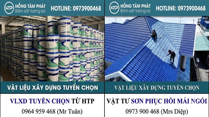Sử dụng dòng sơn Terraco cao cấp để Sơn terraco phục hồi mái ngói cũ tối ưu.