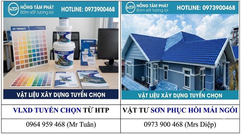 Kỹ thuật phun sơn hiện đại áp dụng trong Sơn terraco phục hồi mái ngói cũ.