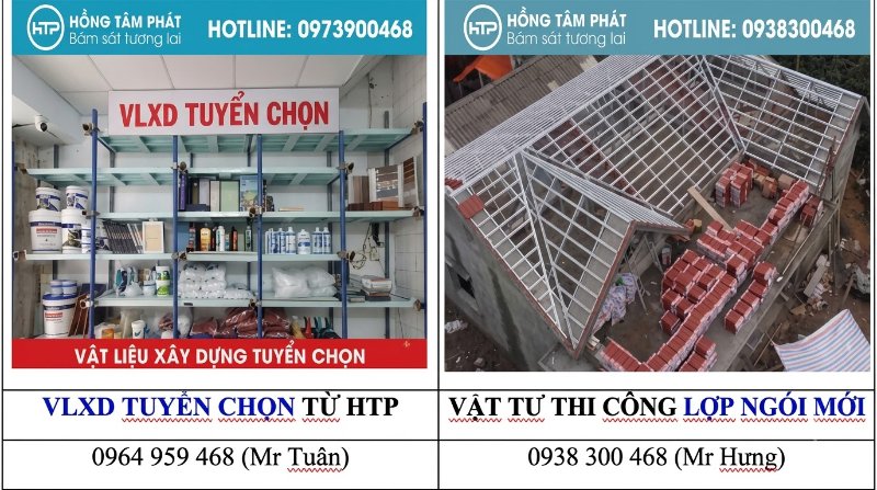 Giám sát kỹ thuật chặt chẽ trong suốt quá trình Lợp mái ngói mới chuyên nghiệp.