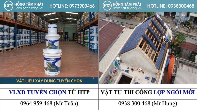 Nhận ngay báo giá ưu đãi khi liên hệ đặt lịch Lợp mái ngói mới chuyên nghiệp.