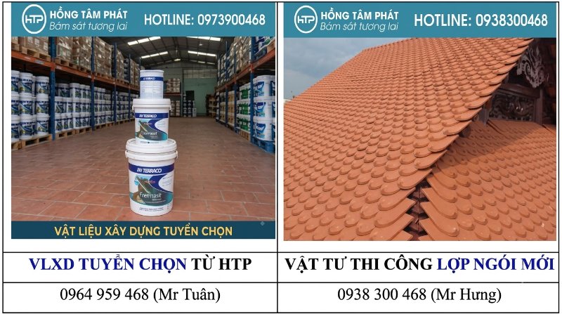 Căn chỉnh khoảng cách lito chuẩn xác khi Lợp mái ngói mới chuyên nghiệp.