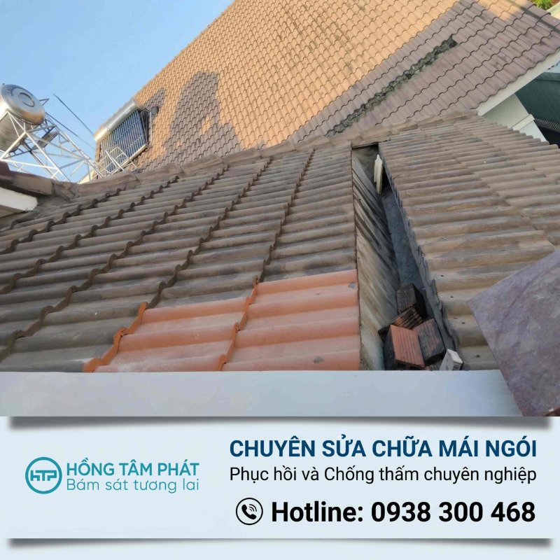 Đo độ ẩm bề mặt ngói – Đánh giá khả năng chống thấm thực tế.