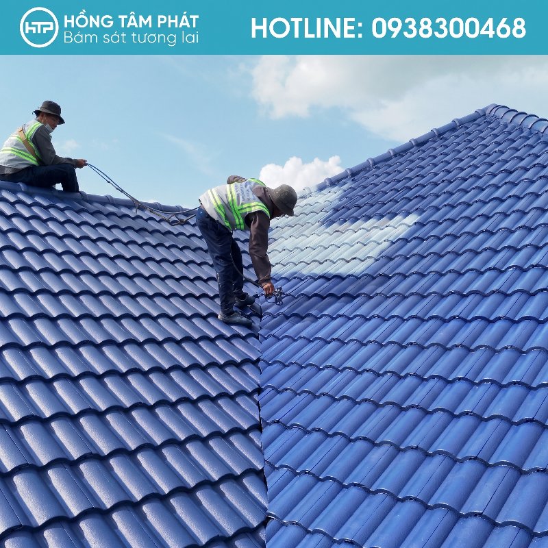 Chuyên gia phục hồi mái ngói chương 11 chống ẩm mốc tường nhà.
